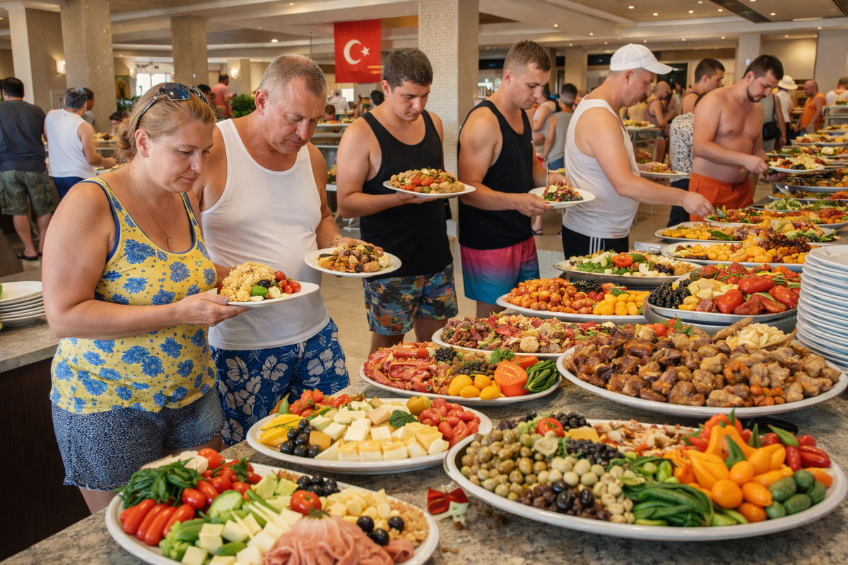 Как избежать ловушек шведского стола и остаться приличным человеком