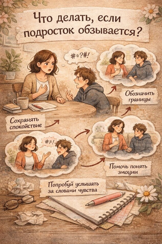 Как справиться с грубостью подростка: полезные советы для родителей