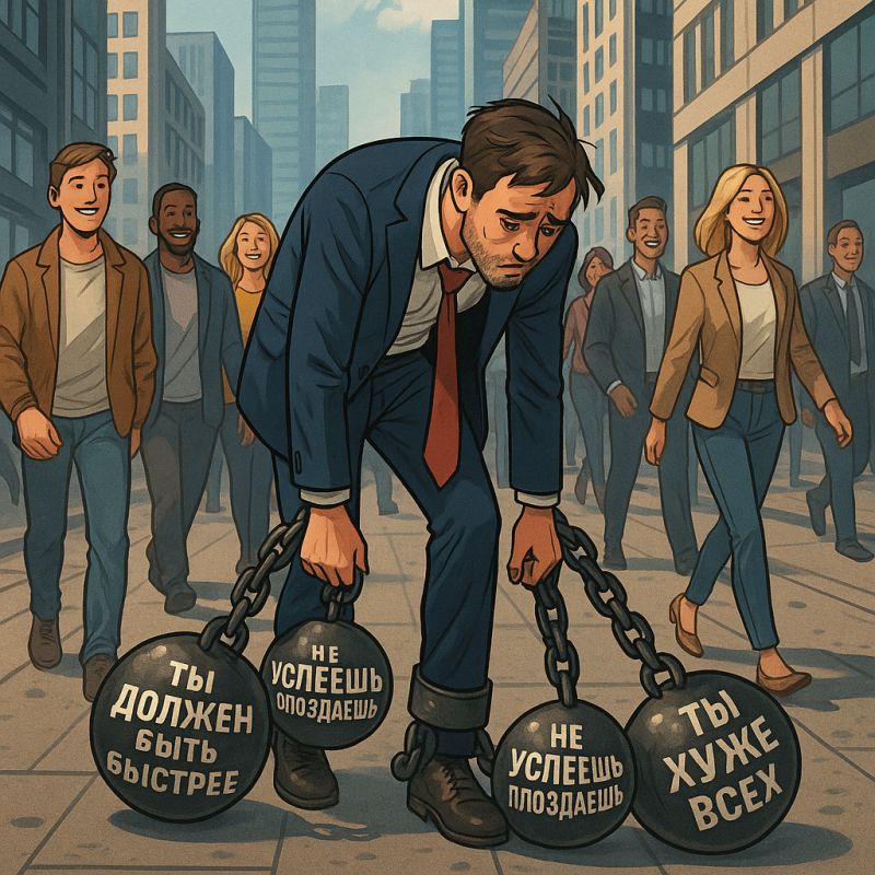 Почему сравнение с другими мешает развитию