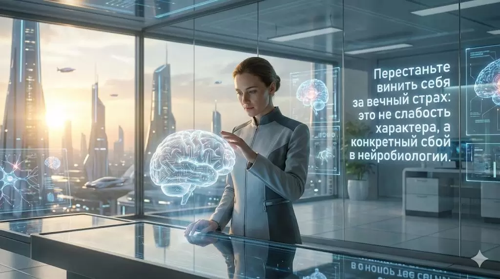 Страх как биологический сбой: почему не стоит себя винить