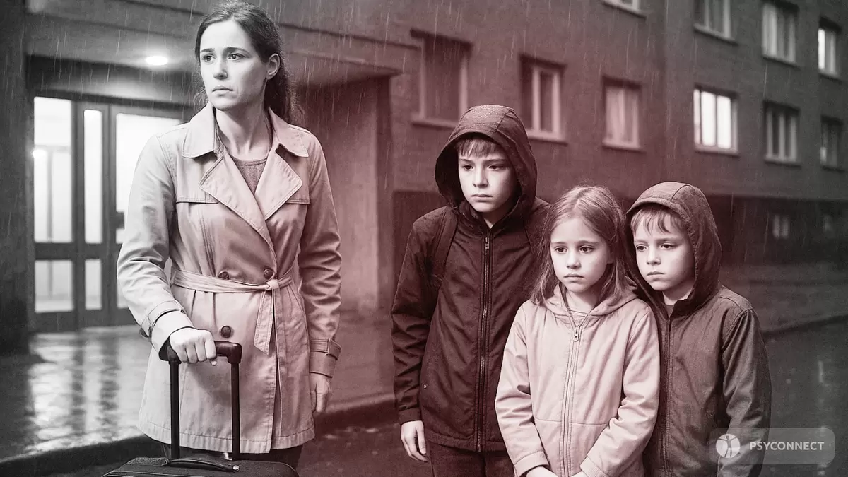 Муж выгнал жену с тремя детьми, оставив её без жилья