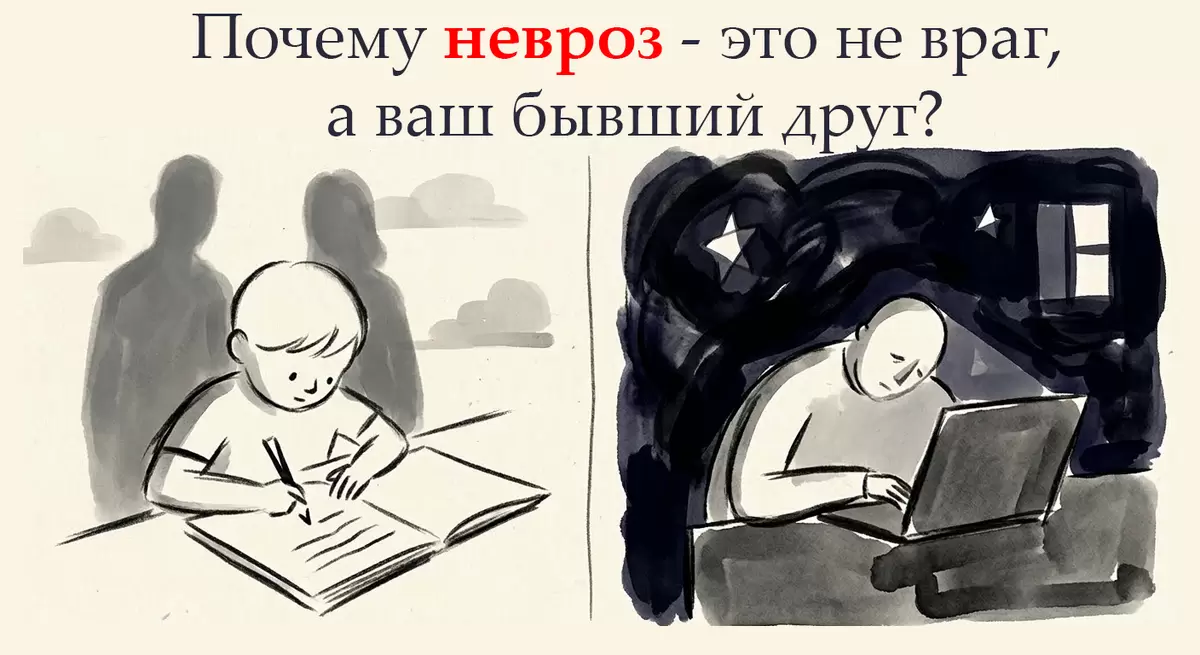 Невроз как признак заботы о себе: переосмысляем внутренние конфликты