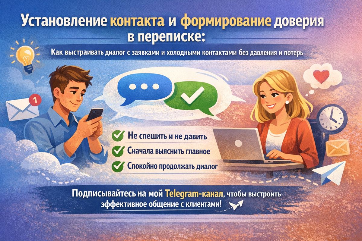 Эффективная коммуникация: как наладить контакт с холодными клиентами без стресса