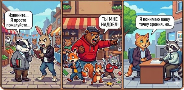 Три модели общения: ассертивность, агрессия и неассертивность
